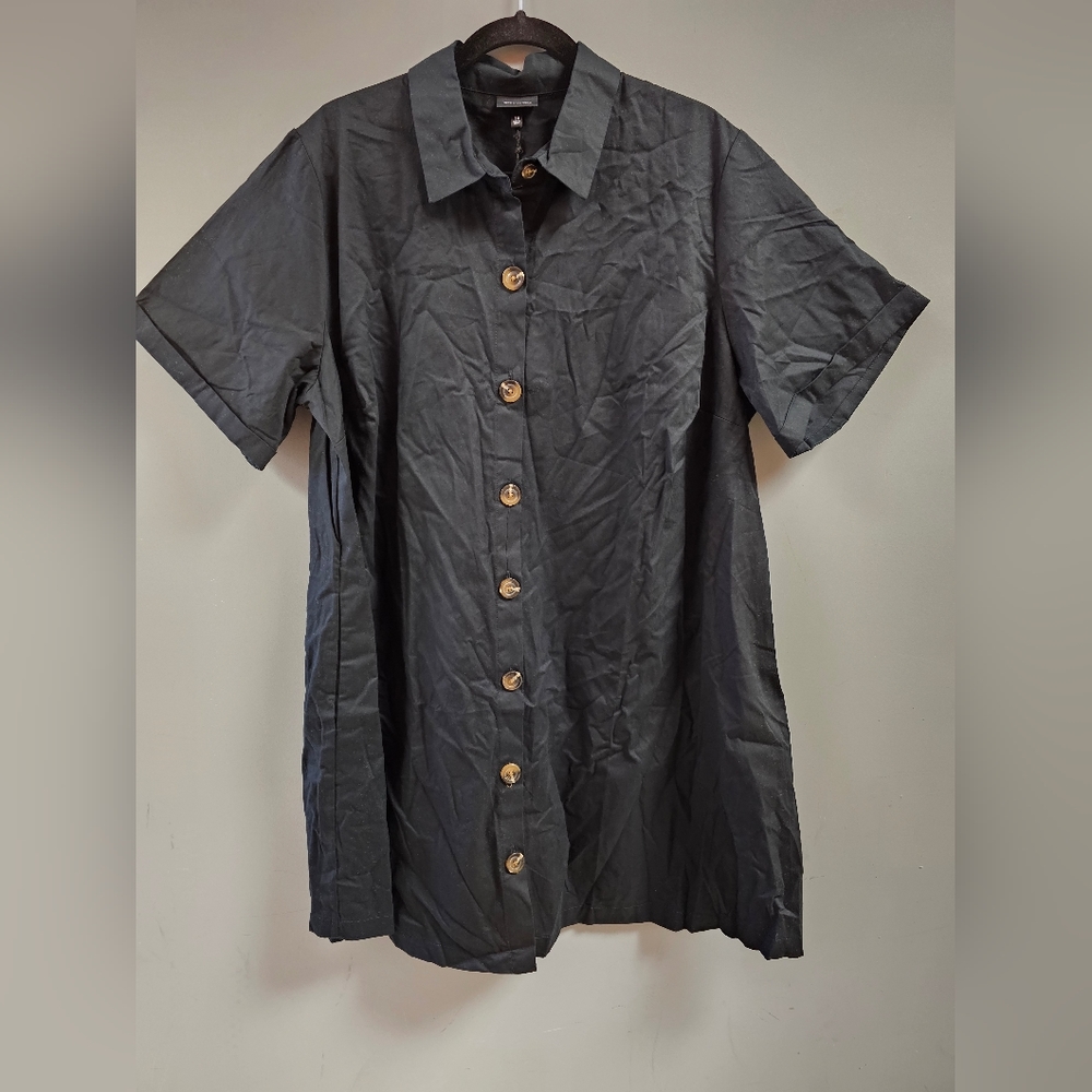 Women's Plus Size Short Sleeve Dress - Who What Wear